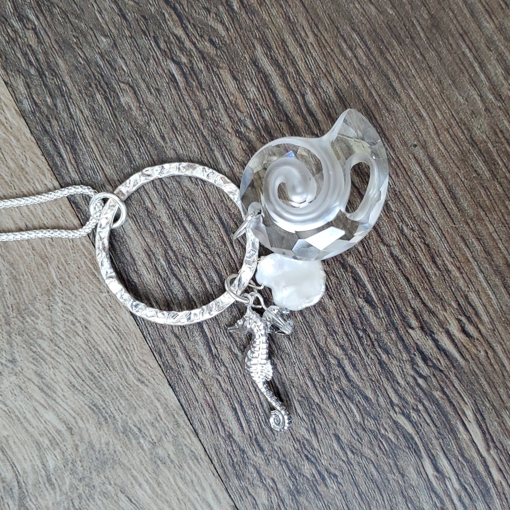 🆕 Seaside Swarovski Crystal pendant